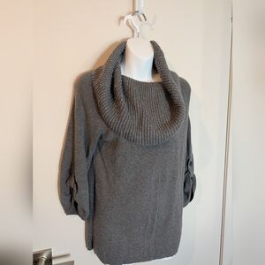 Kenneth Cole Grey Cowl Neck Sweater